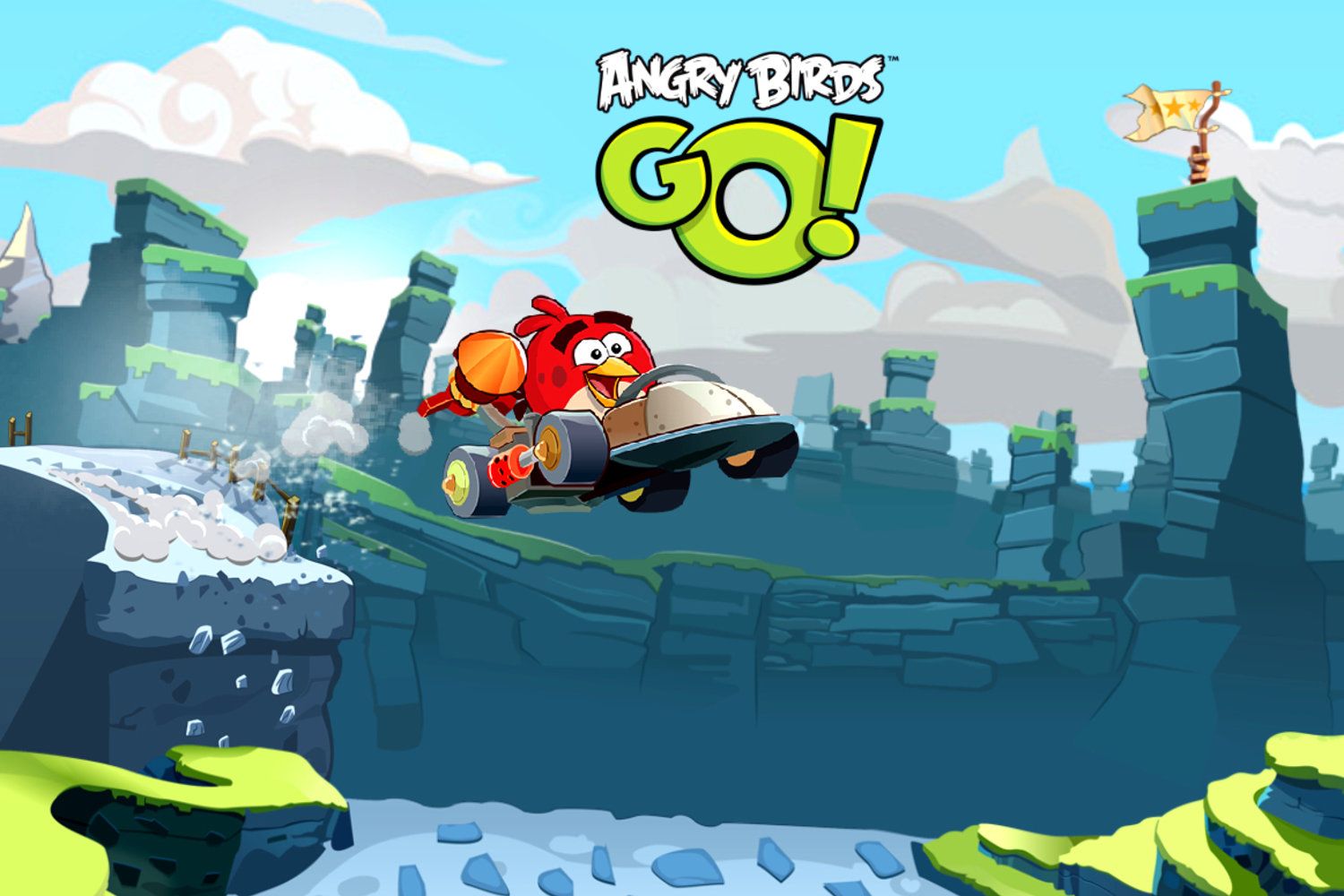 Angry Birds Go Wallpaper - HD Images New