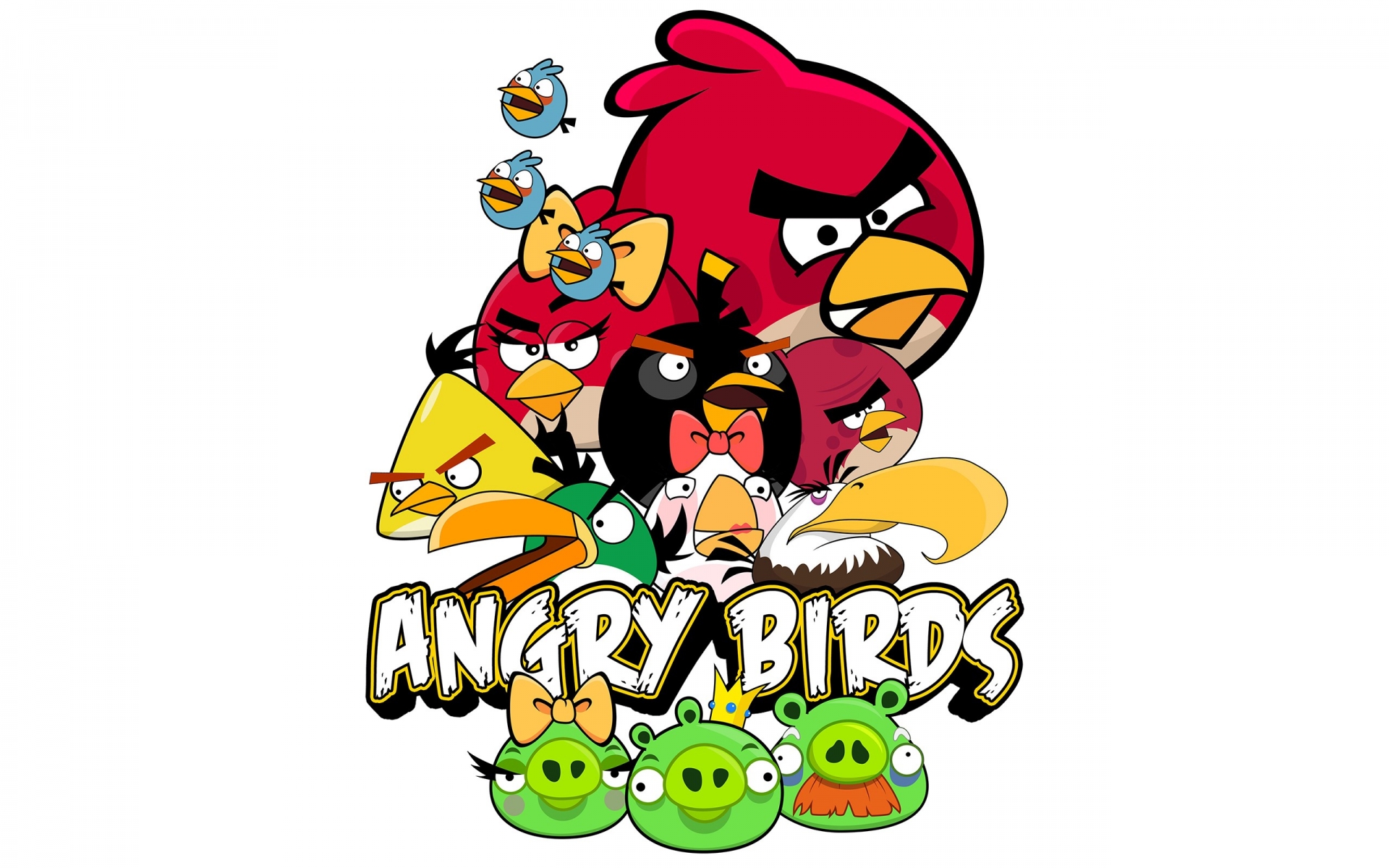 Angry Birds Desktop Wallpaper 4445 1920x1200 - uMad.com