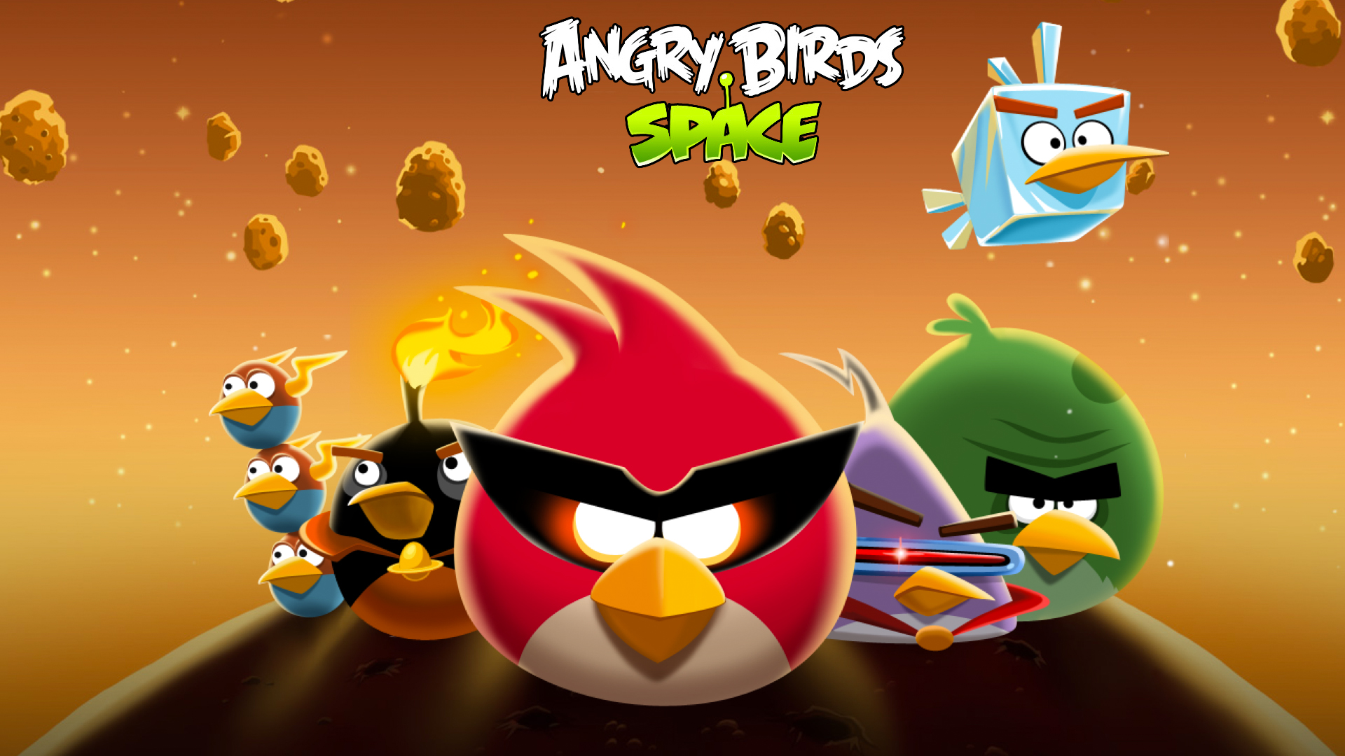 Angry Birds Space Wallpaper #6988278