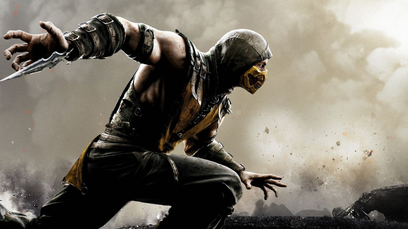 HD Background Mortal Kombat X Scorpion Wallpaper | WallpapersByte