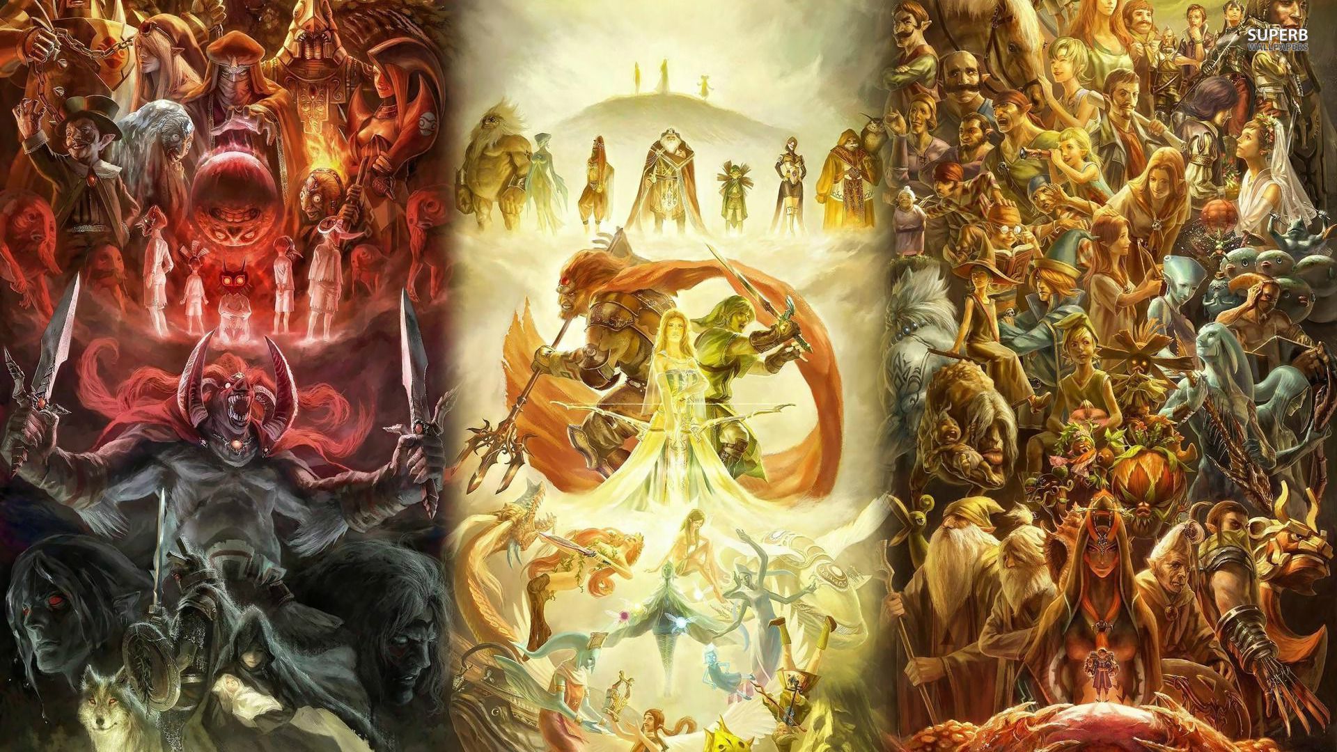 The Legend of Zelda Wallpaper HD | Wallpapers, Backgrounds, Images ...