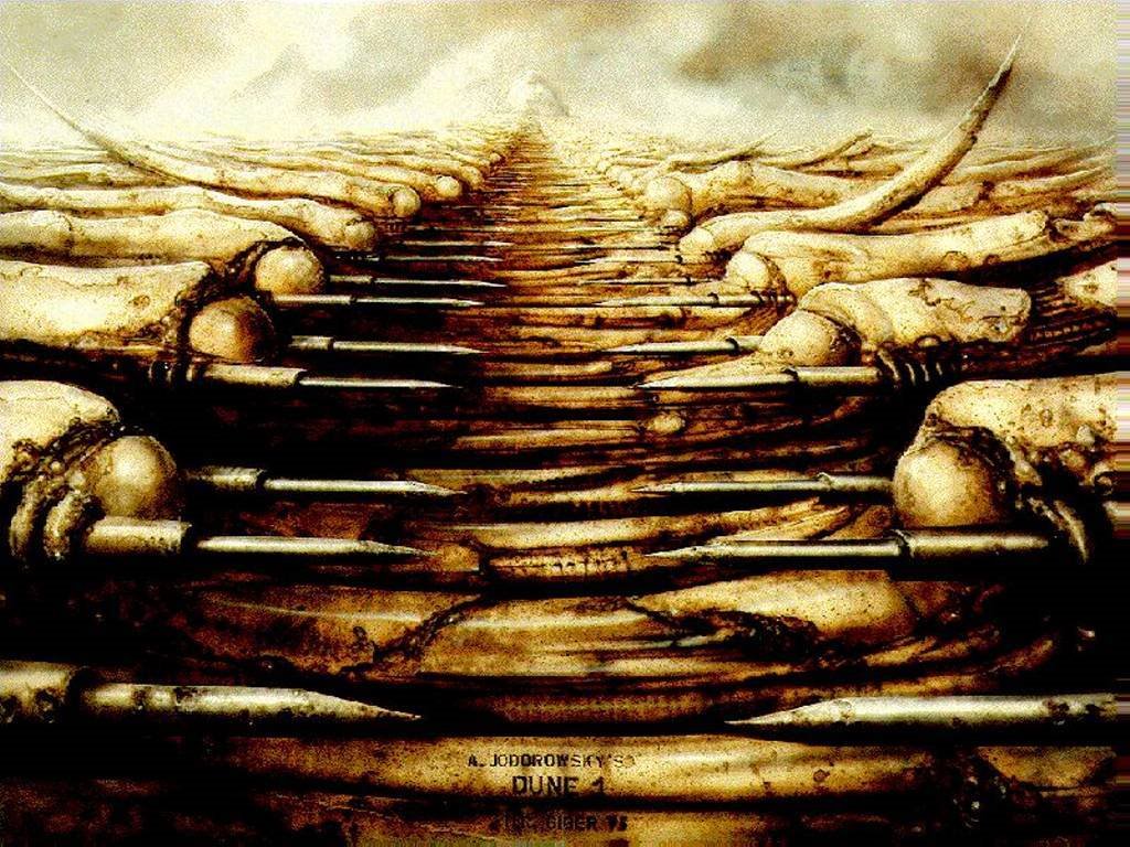 My Free Wallpapers - Artistic Wallpaper : Giger - Dune