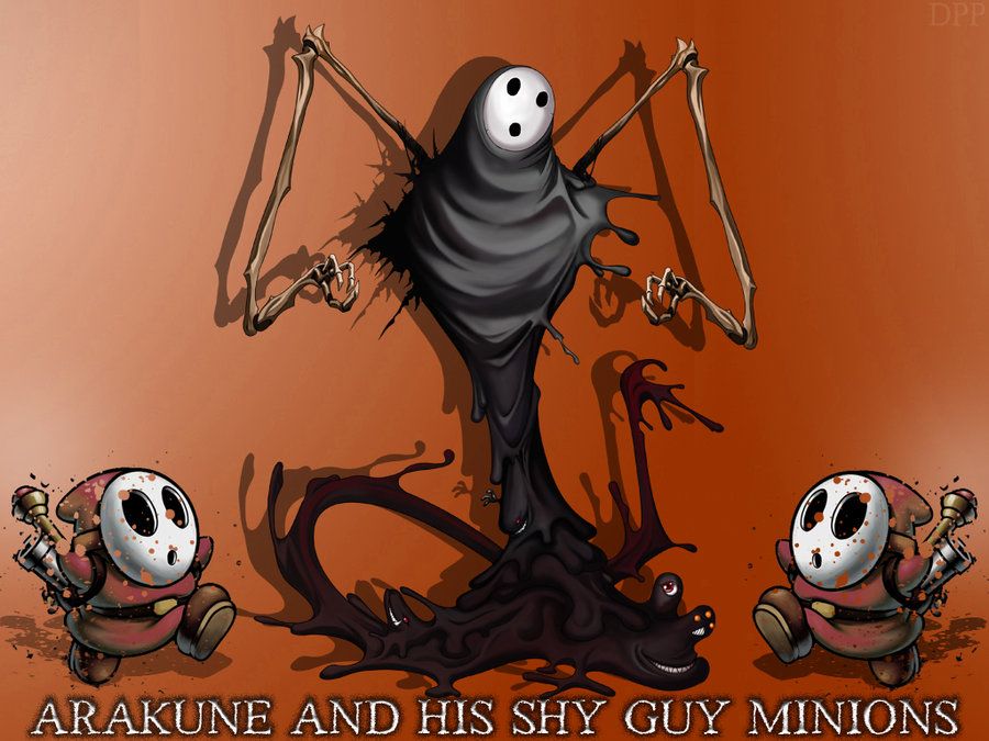 DeviantArt More Like Arakune and his Shy Guy minions by Reiphoenix