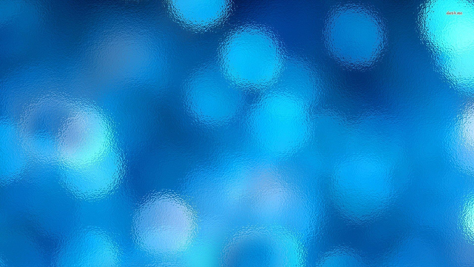 Blue Glass Bubbles wallpaper - Abstract wallpapers -