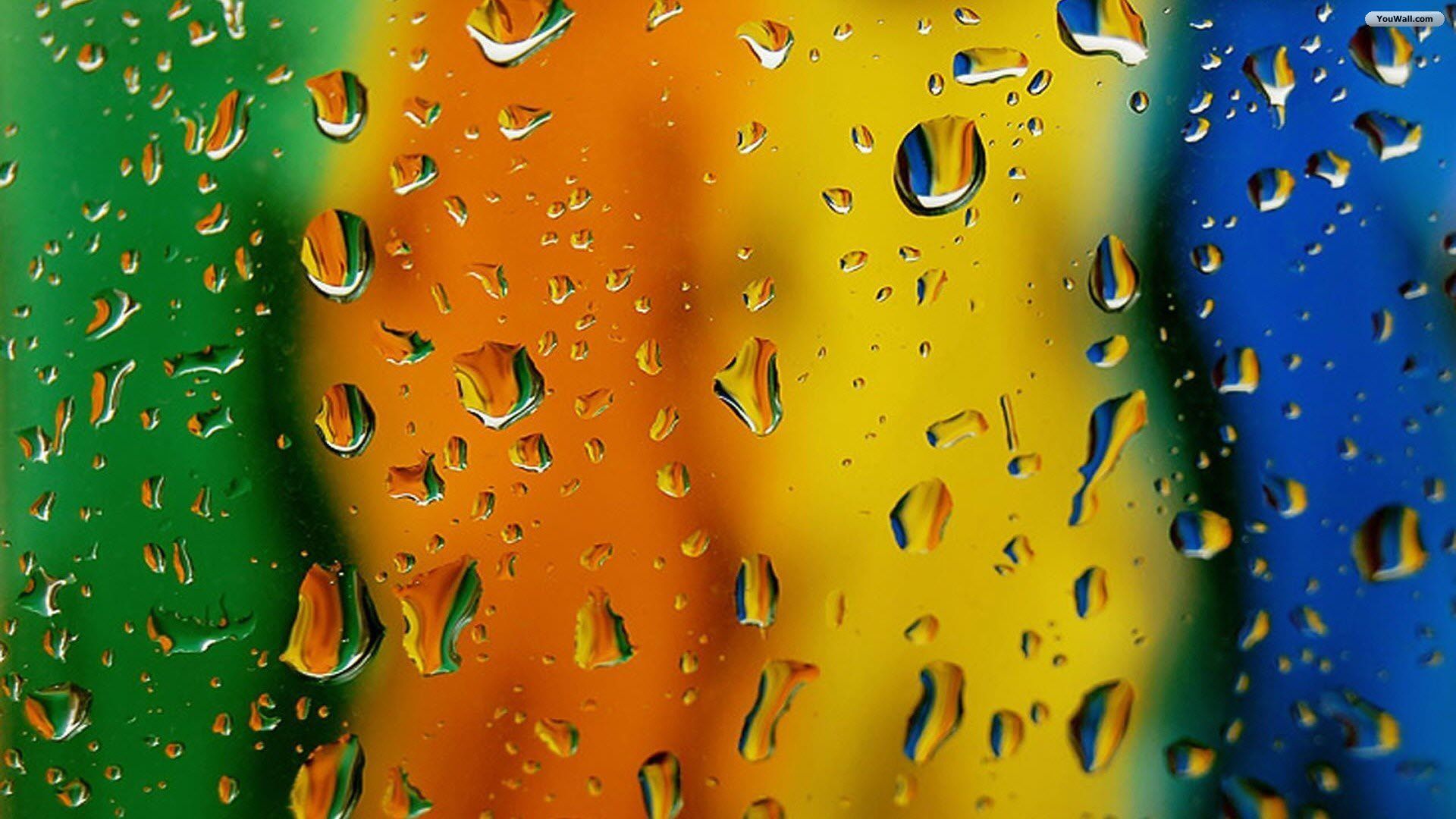 YouWall - Wet Colored Glass Wallpaper - wallpaper,wallpapers,free ...