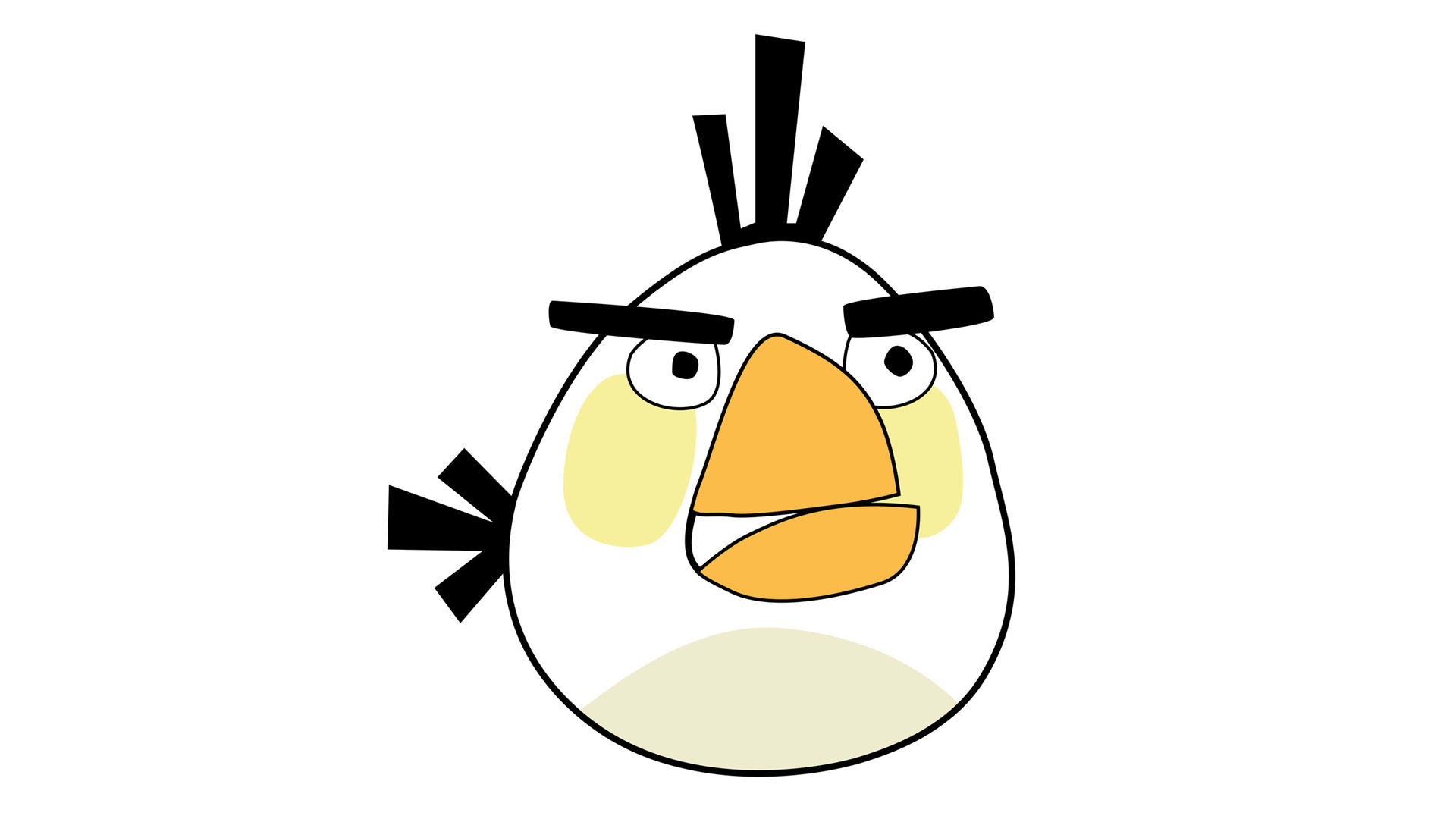 games, angry, bird, white, birds :: Wallpapers