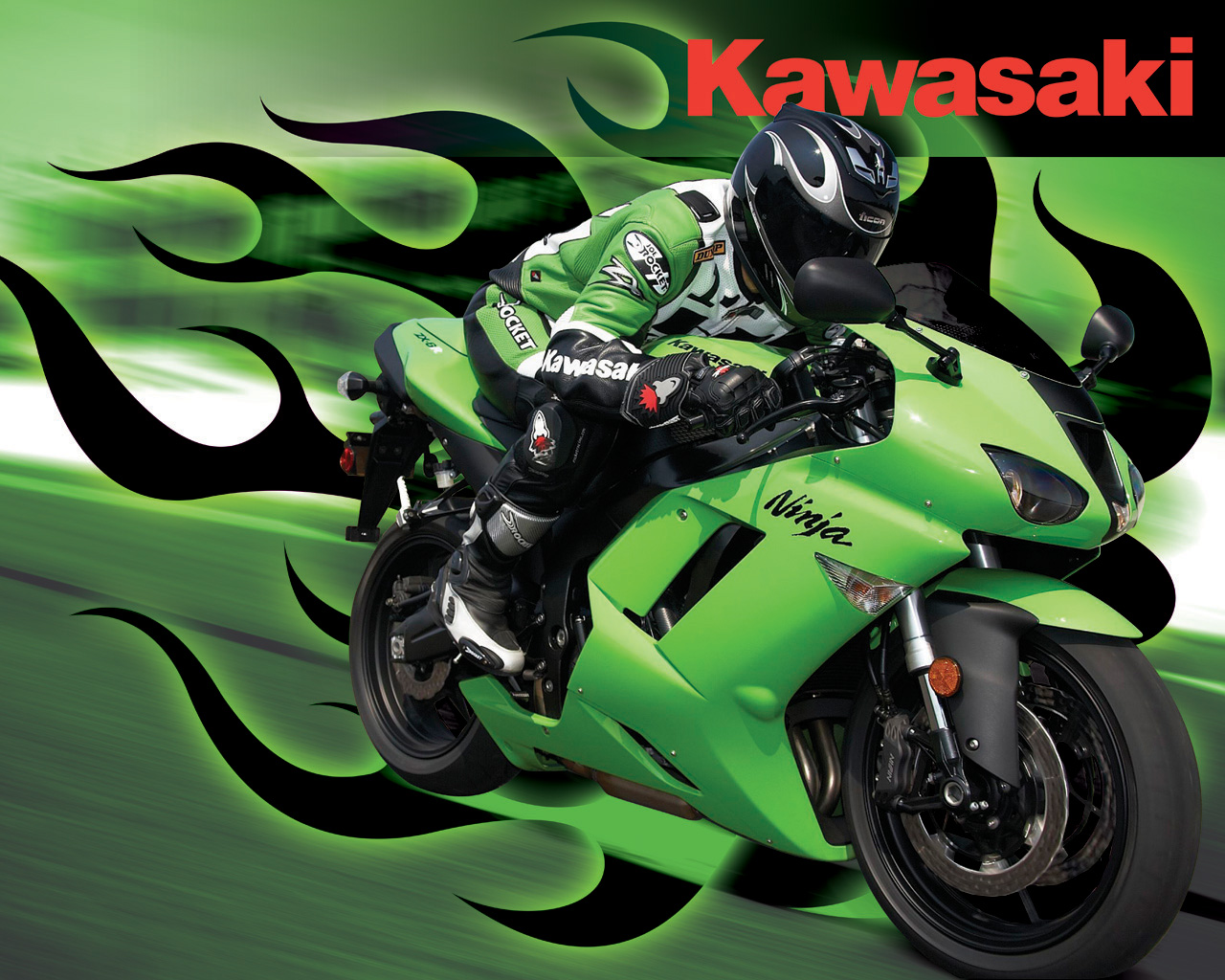 Download Kawasaki Ninja Wallpaper 1280x1024 | Full HD Wallpapers