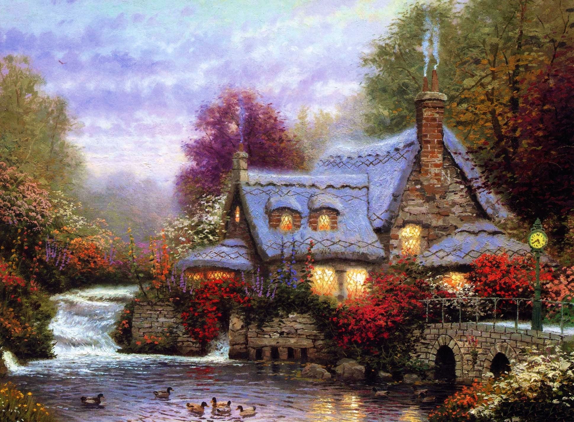 Beautiful Cottage Wallpaper, Cottage Photos, New Wallpapers
