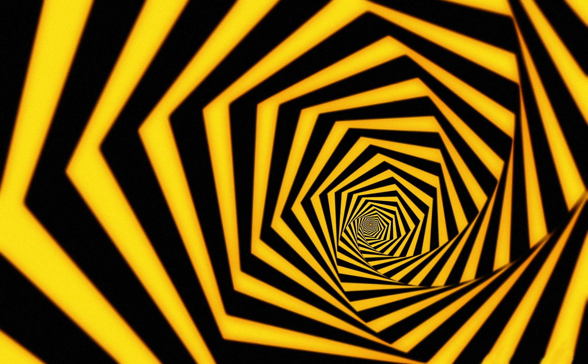 Black And Yellow hypnose 1911x1185px