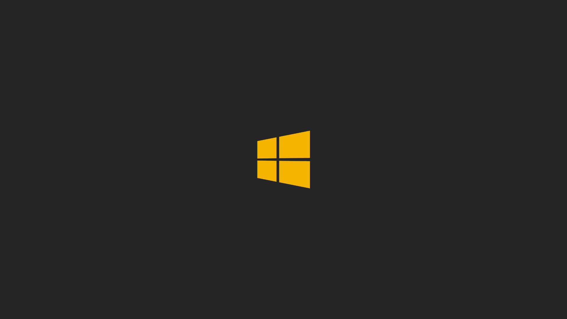 Windows 8 Yellow Logo And Black Background Des #11939 Wallpaper ...