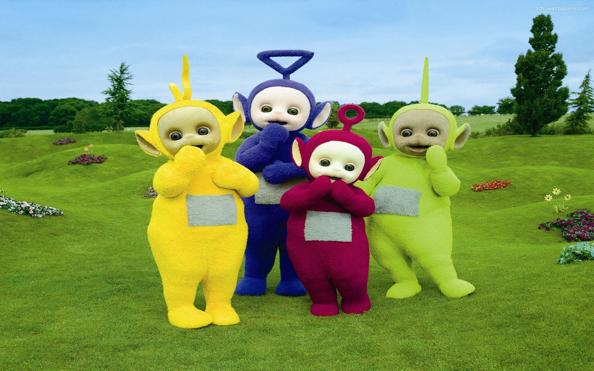 Download Cute Teletubbies 1920 X 1200 Wallpapers - 4544019 - Dipsy