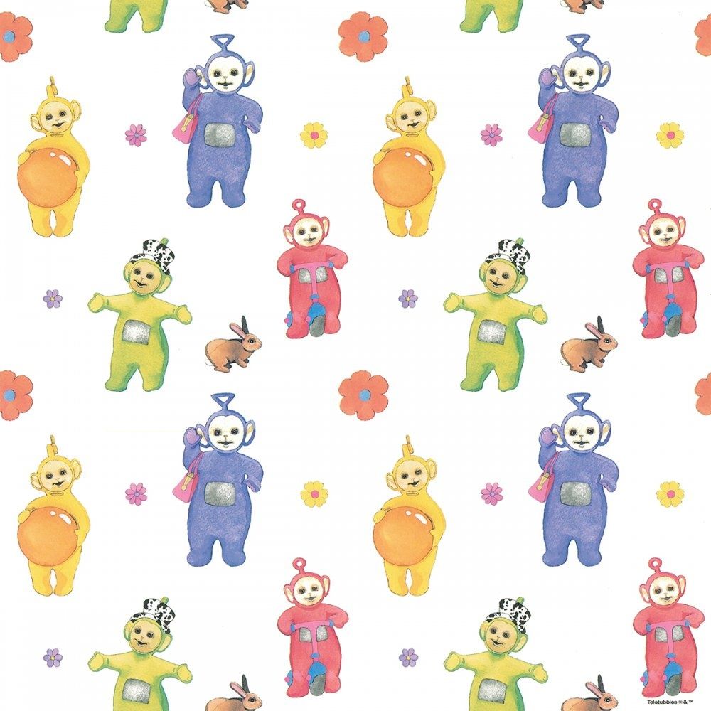 Decofun Teletubbies Official Kids Wallpaper Multi coloured 02540