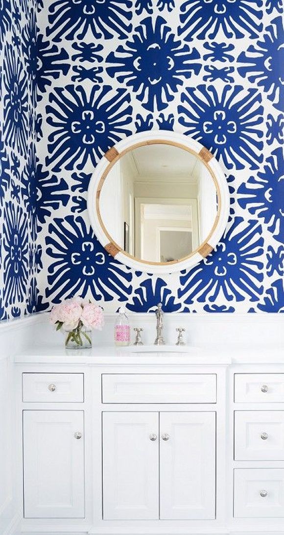 7 Powder Room Statement Wallpapers | The Well Appointed House Blog ...