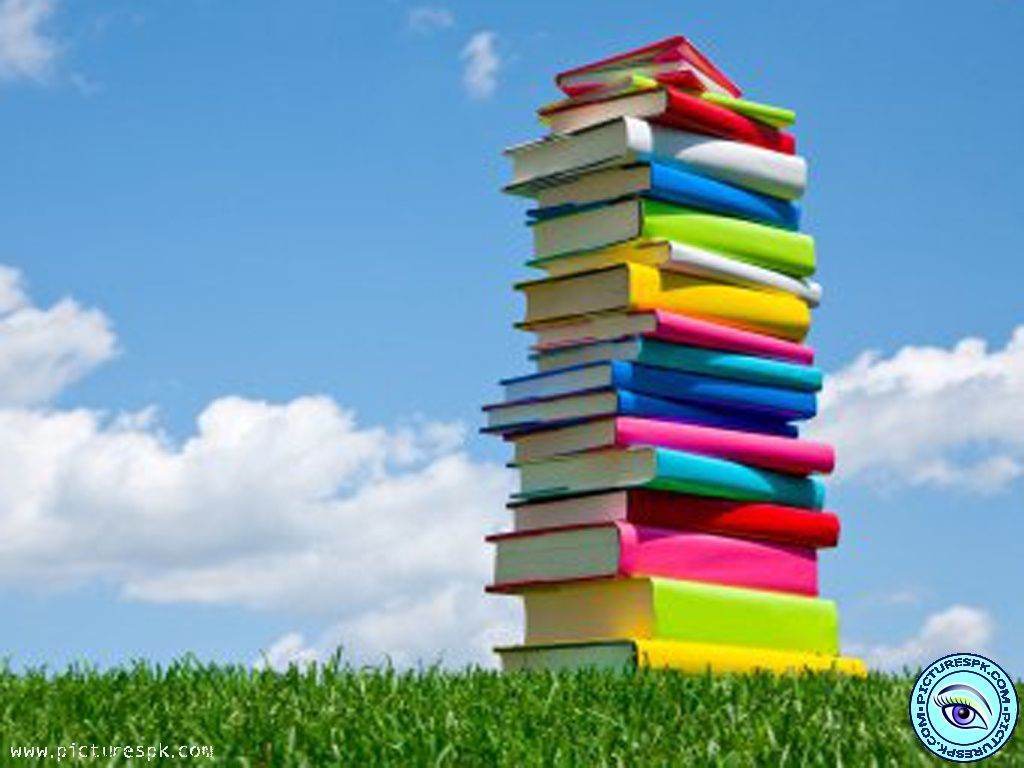 View Colorful Books Picture Wallpaper in 1024x768 Resolution