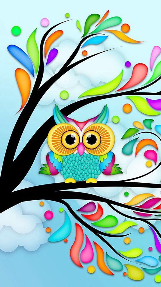 Cute owl wallpaper | Cool wallpapers for i-phones | Pinterest ...