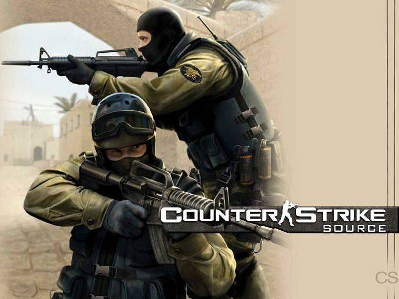 Counter Terrorists Guns Pointed Title Wallpaper - Counter-Strike ...