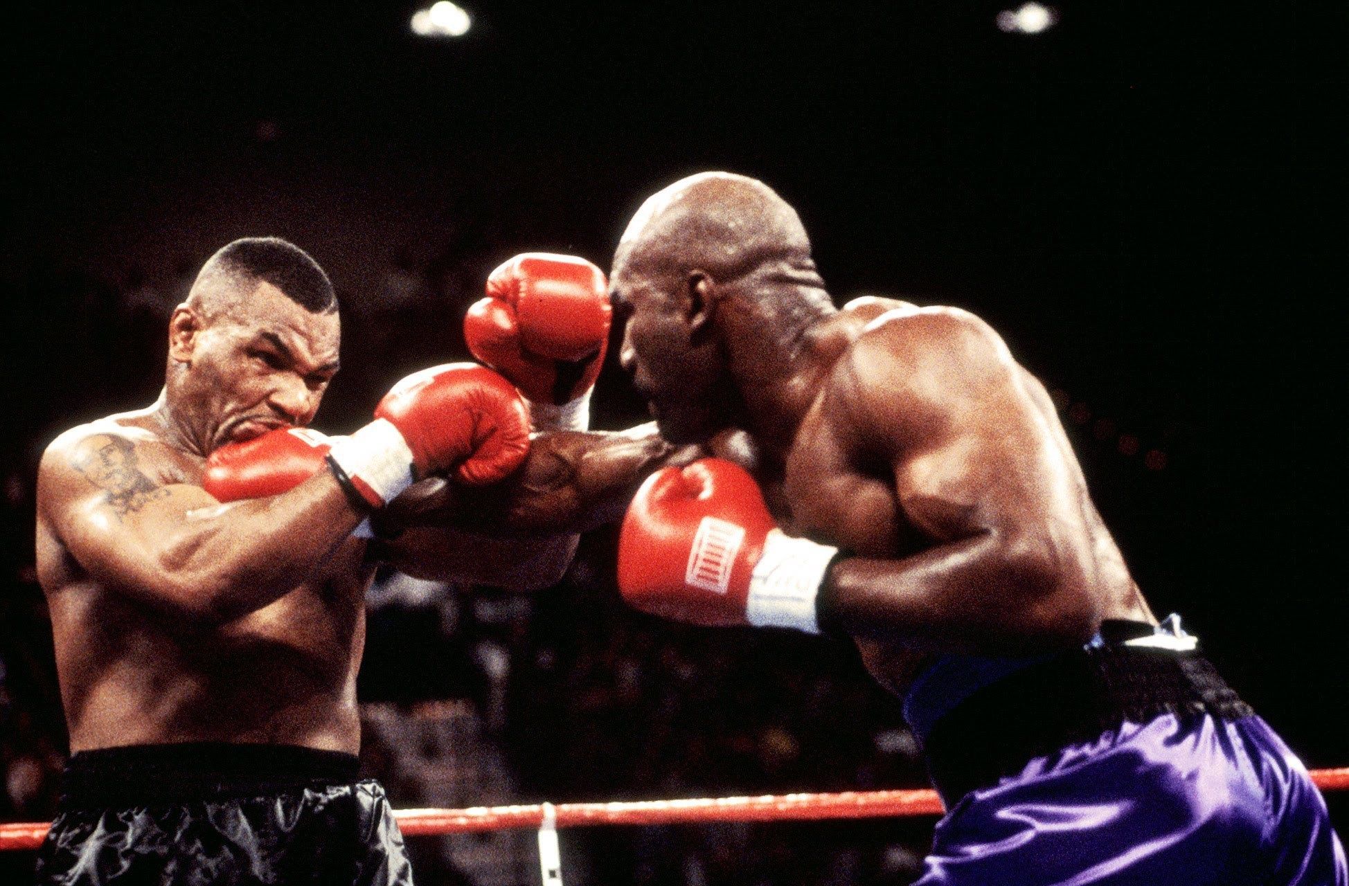 Boxing legend Mike Tyson 053505