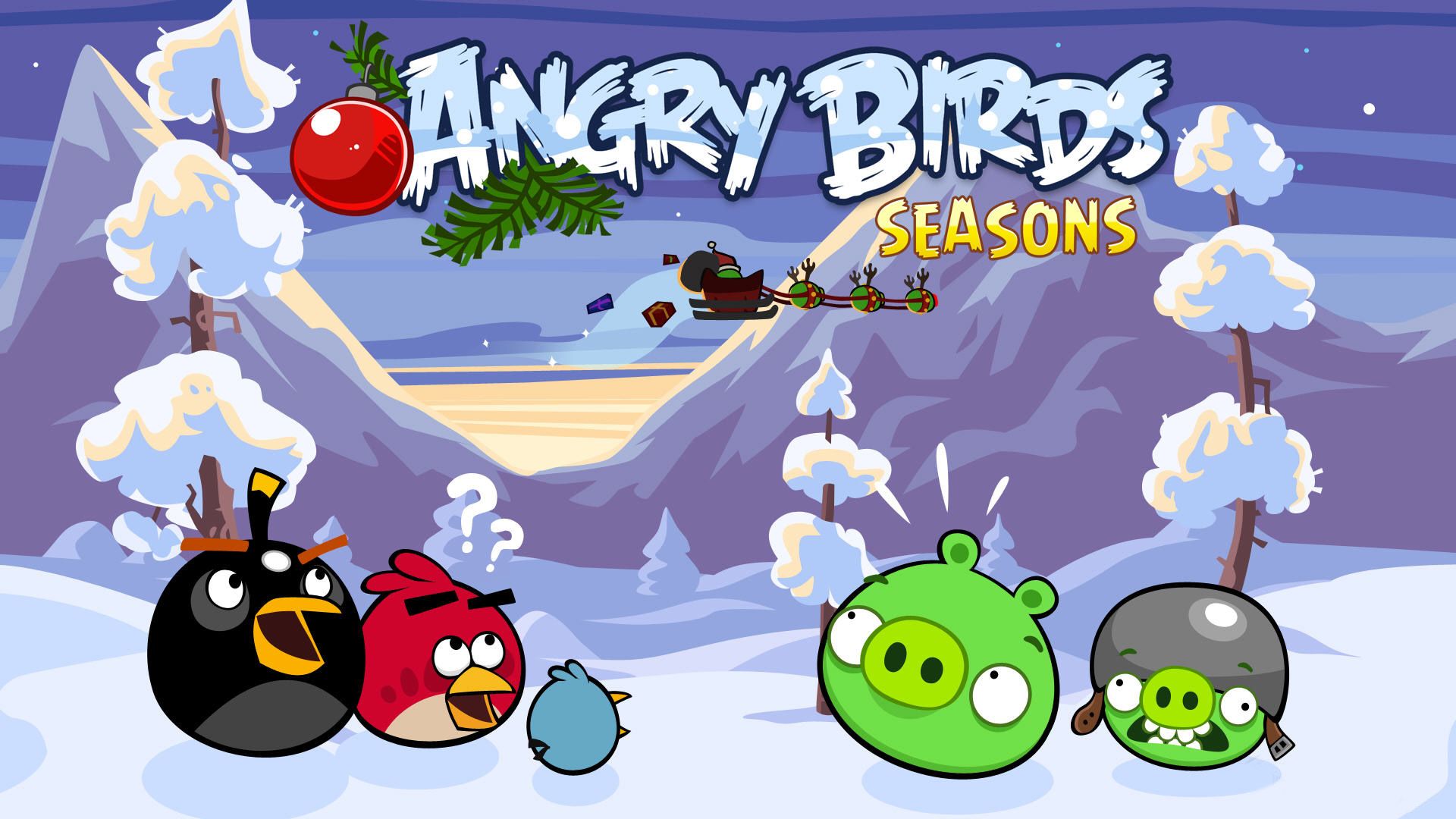Angry Birds Seasons Wallpaper - HD Images New