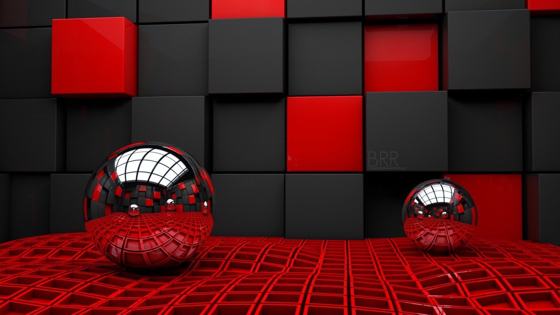 Red 3d Desktop Wallpaper, Red 3d Images, New Wallpapers