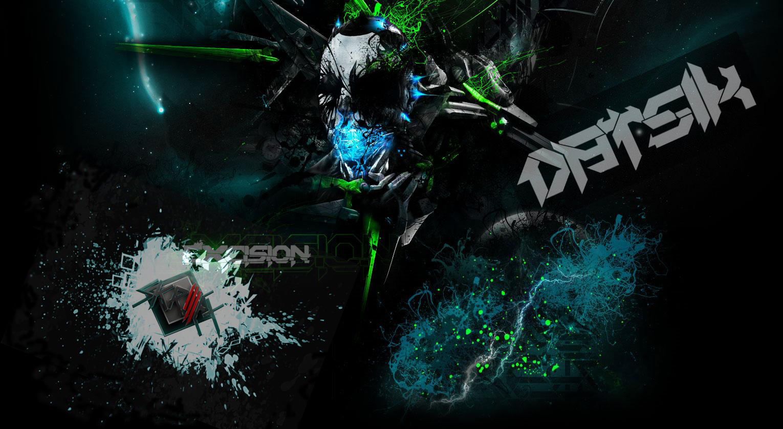 DeviantArt: More Like Excition-Datsik-Skrillex wallp by Cyb3rdr4g0nGR