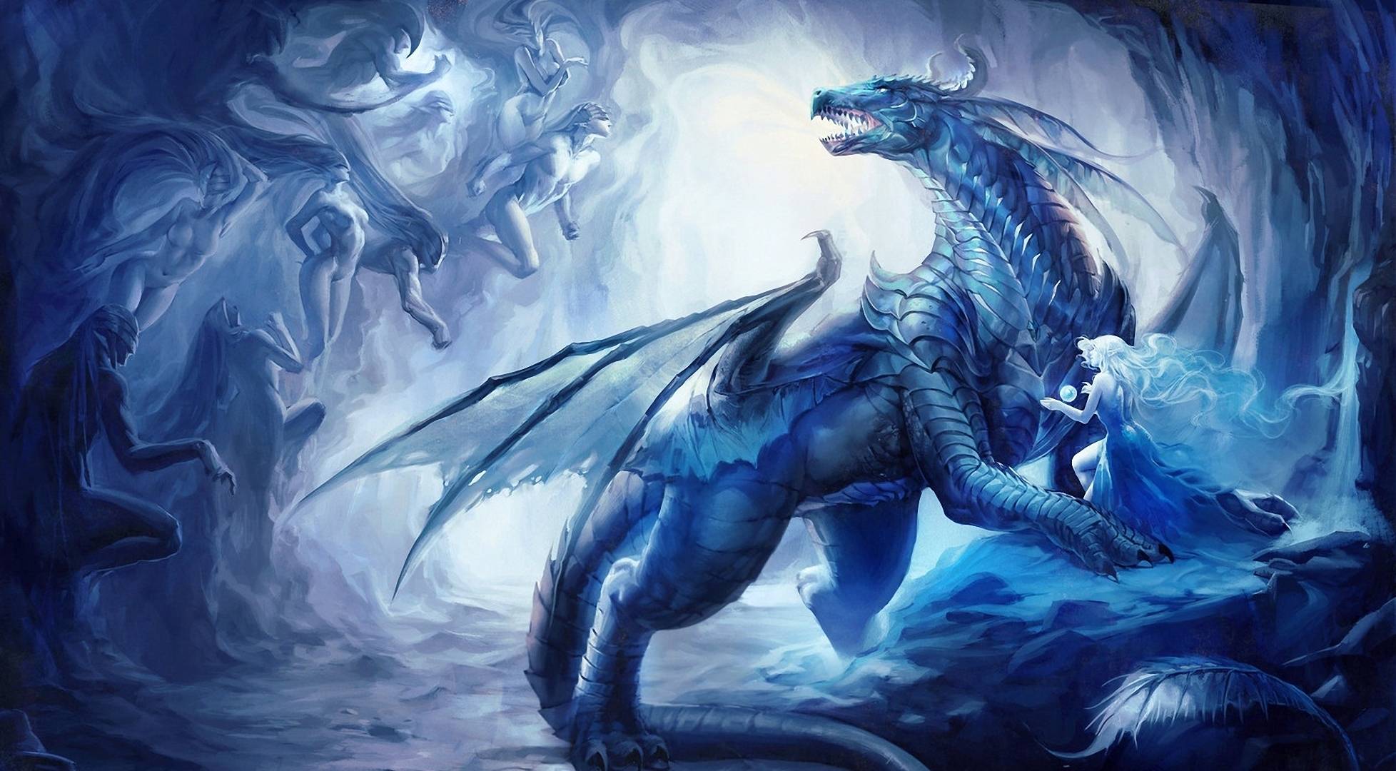 Ice Dragon Wallpapers - Wallpaper Cave