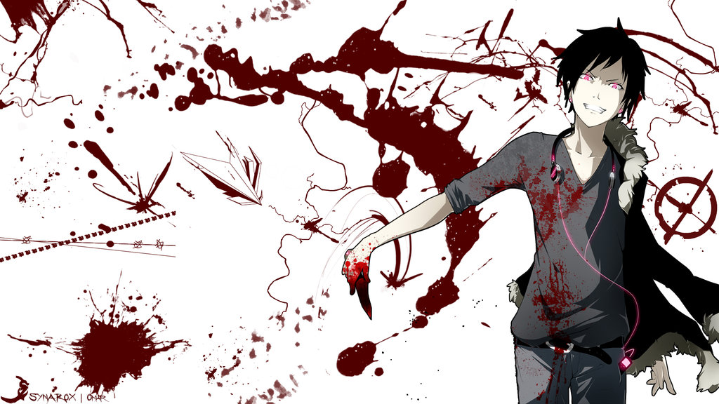 Orihara Bloody Wallpaper by Synarox on DeviantArt