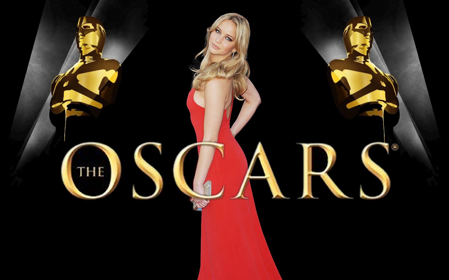 2011 Academy Awards Oscars Wallpaper - Jennifer Lawrence