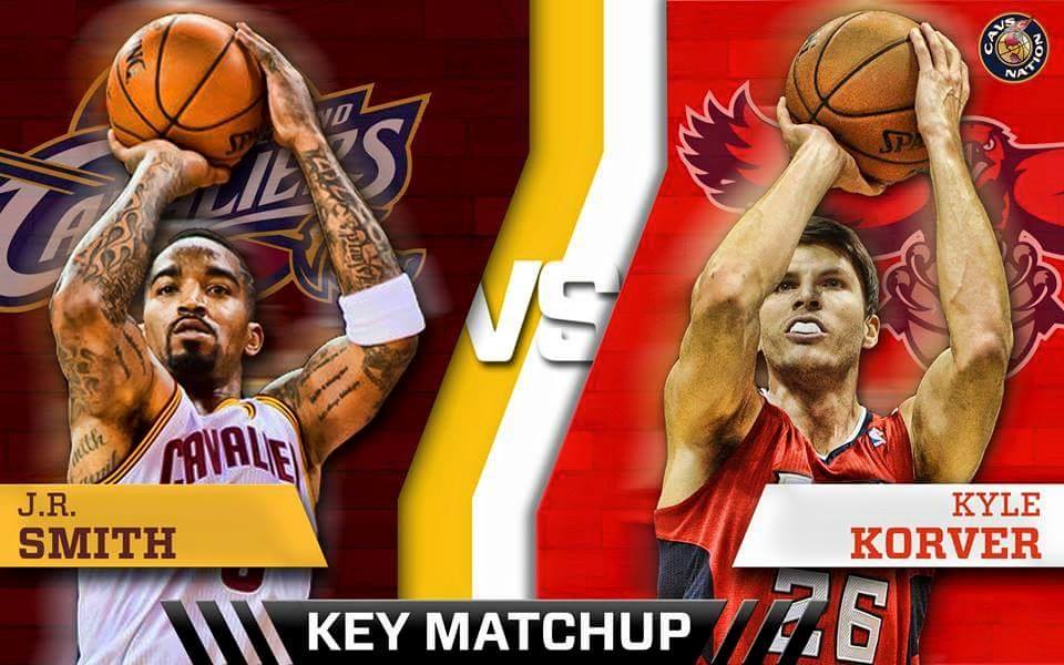 Cavaliers-Hawks Shooting Guard Matchup: J.R. Smith Vs. Kyle Korver ...
