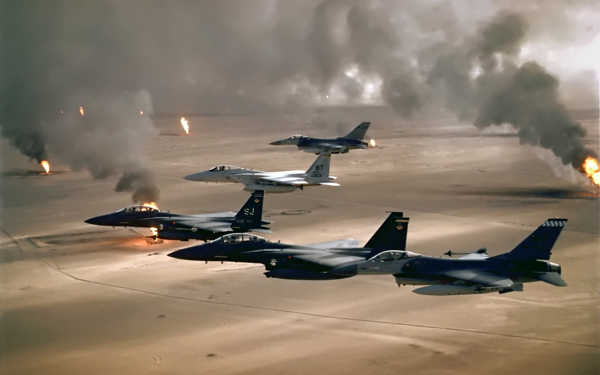 Operation Desert Storm Krieg Hintergrundbilder 1920x1200
