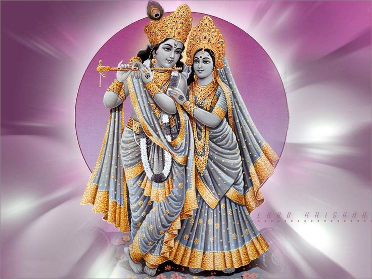 Hindu Gods Wallpaper Radha Krishna Illustrations Pinterest