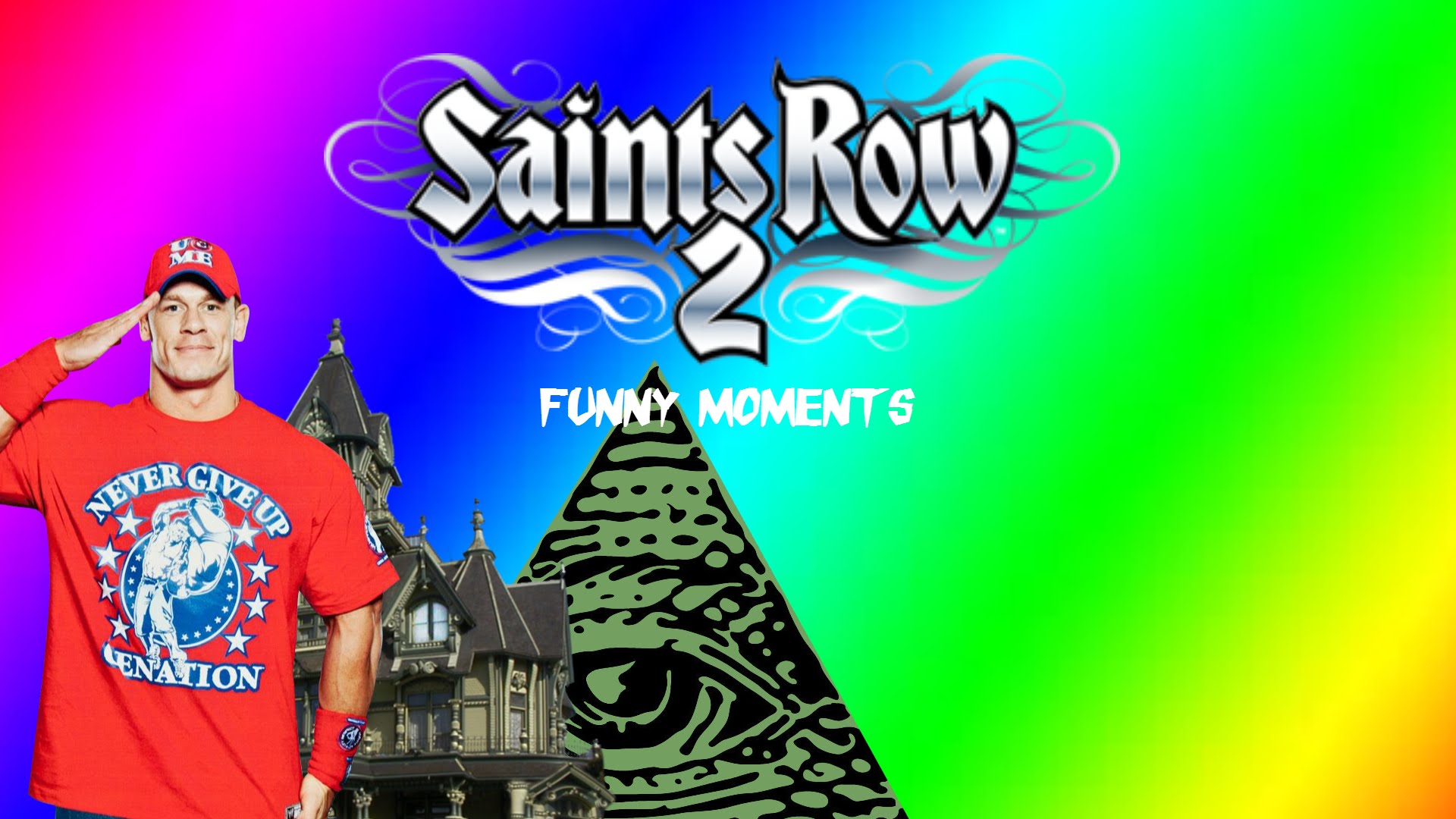 Saints row 2 funny moments (character customization, john cena ...