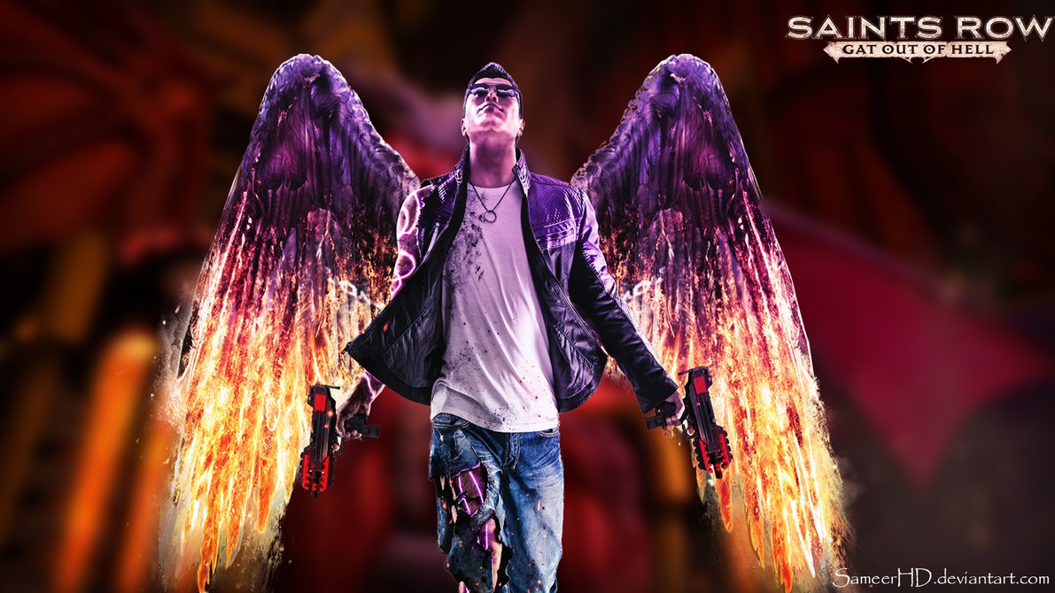 Saints Row: Gat Out Of Hell Johnny Gat Wallapaper by SameerHD on ...