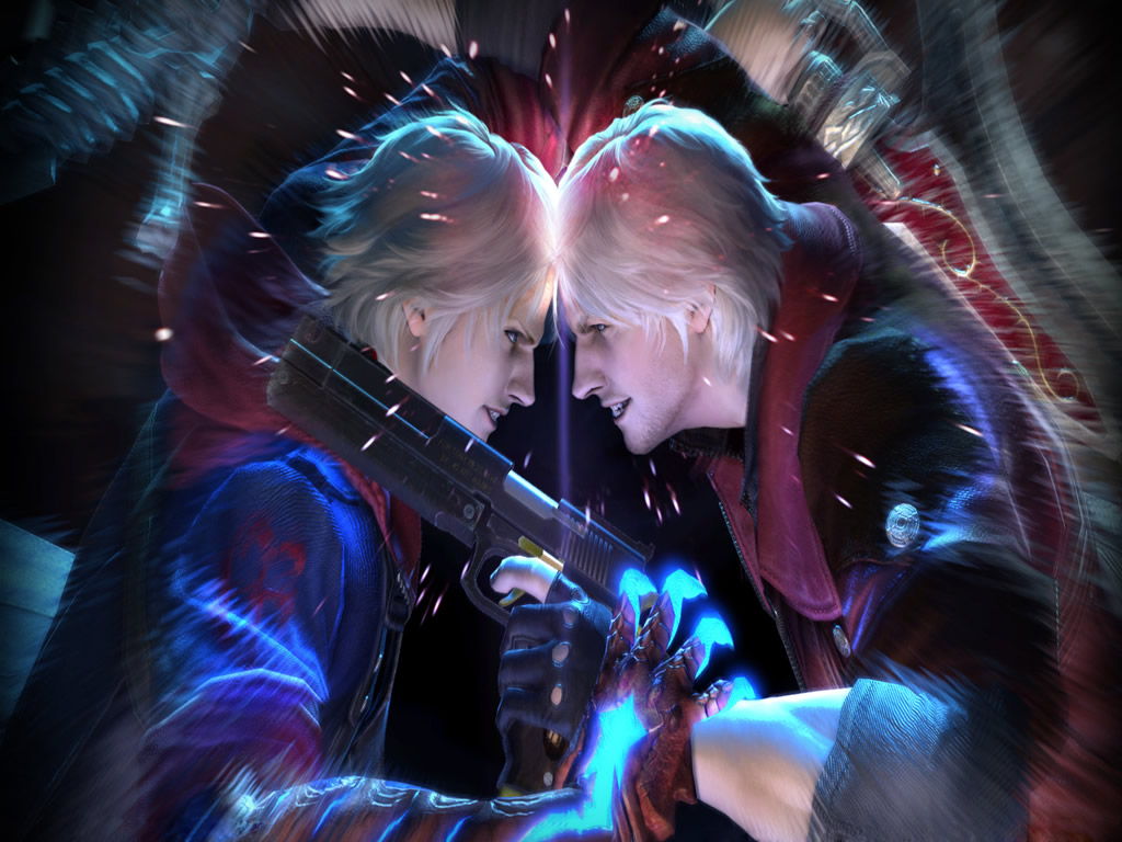 Nero e Dante : Devil May Cry 4 4K HD Wallpaper