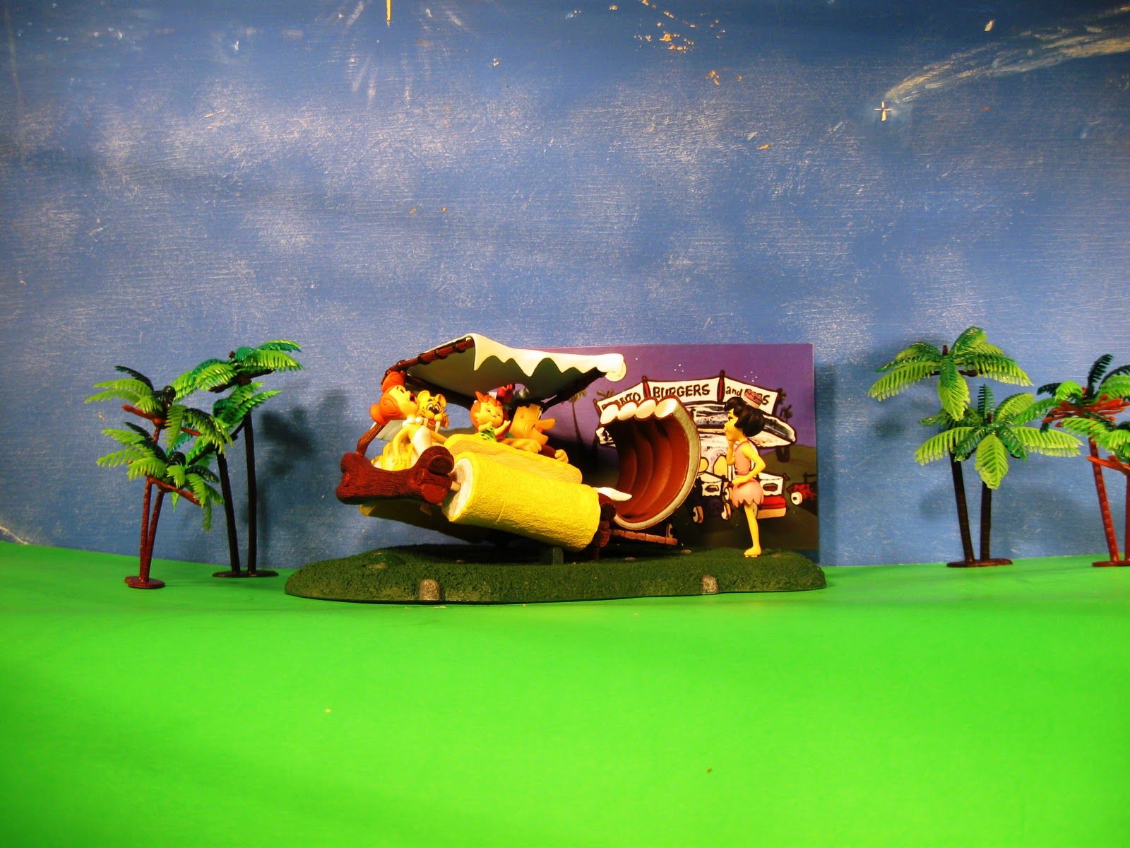 Toys and Stuff: McFarlane - The Flintstones at The Drive-In