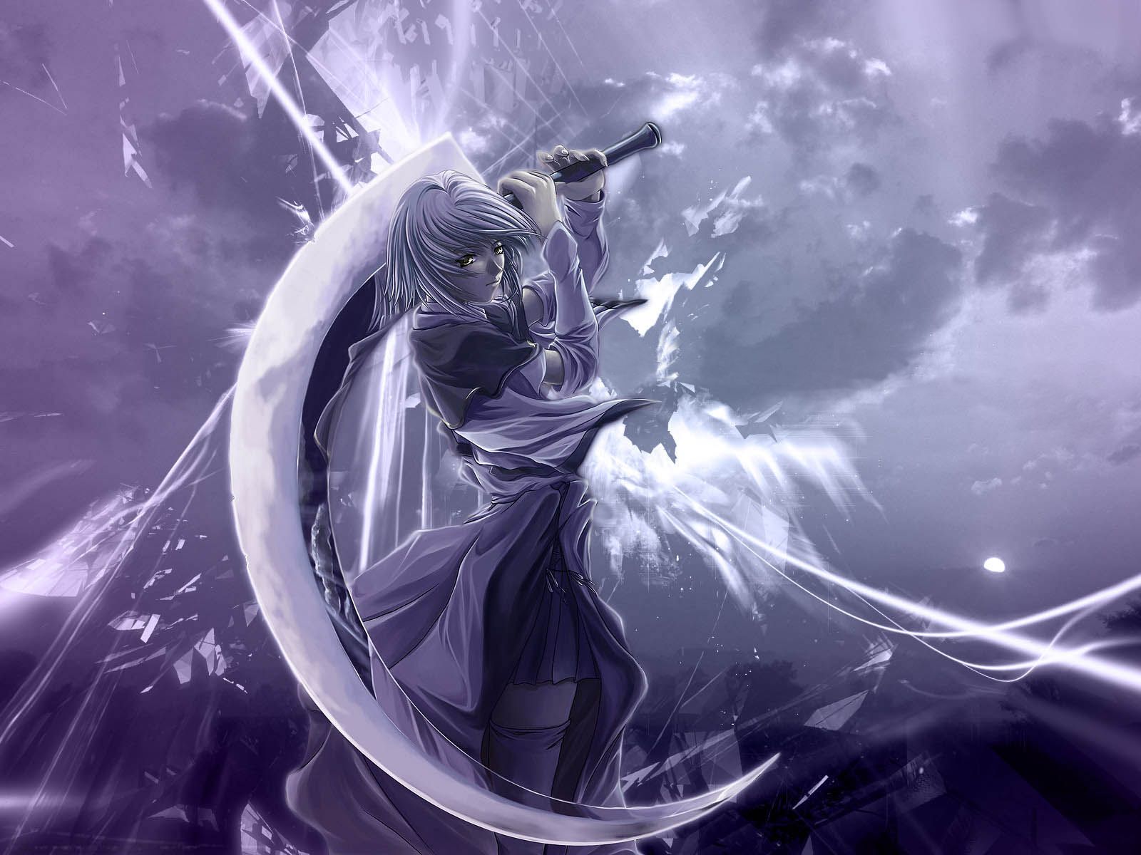 Other anime hd wallpapers anime girls swords