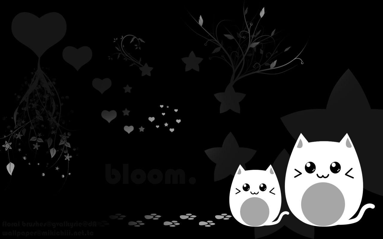 Wallpapers Anime Black And White Cool Hd 1280x800 | #207299 #anime ...