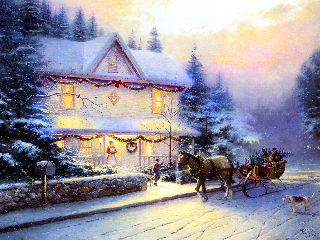 Holiday Home - Christmas Wallpaper (2735335) - Fanpop