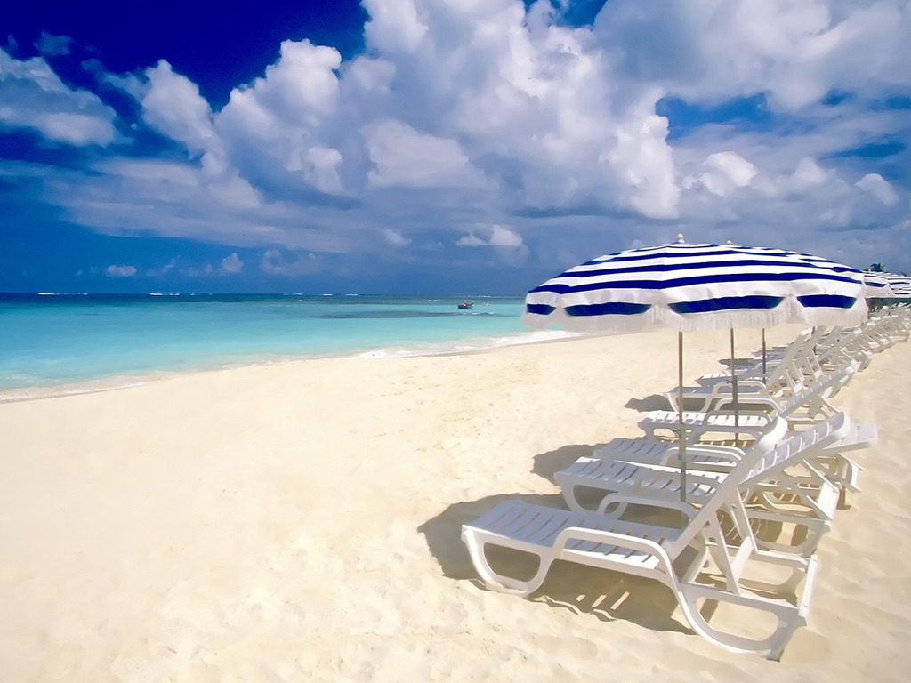 High Quality Sunny Beach Wallpaper | Full HD Pictures