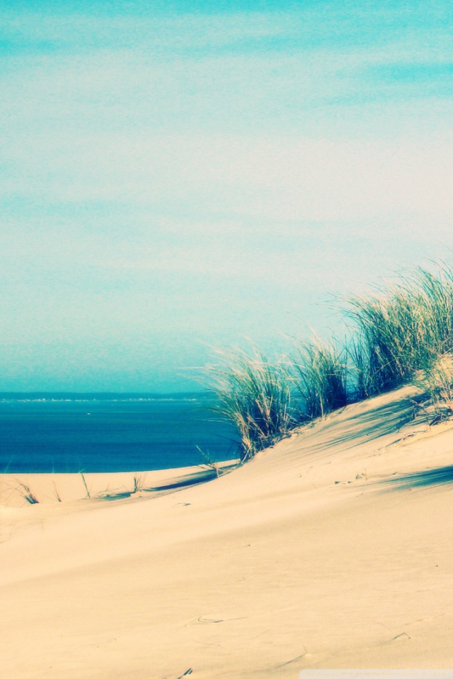 Sunny Deserted Beach HD desktop wallpaper : Widescreen : High ...