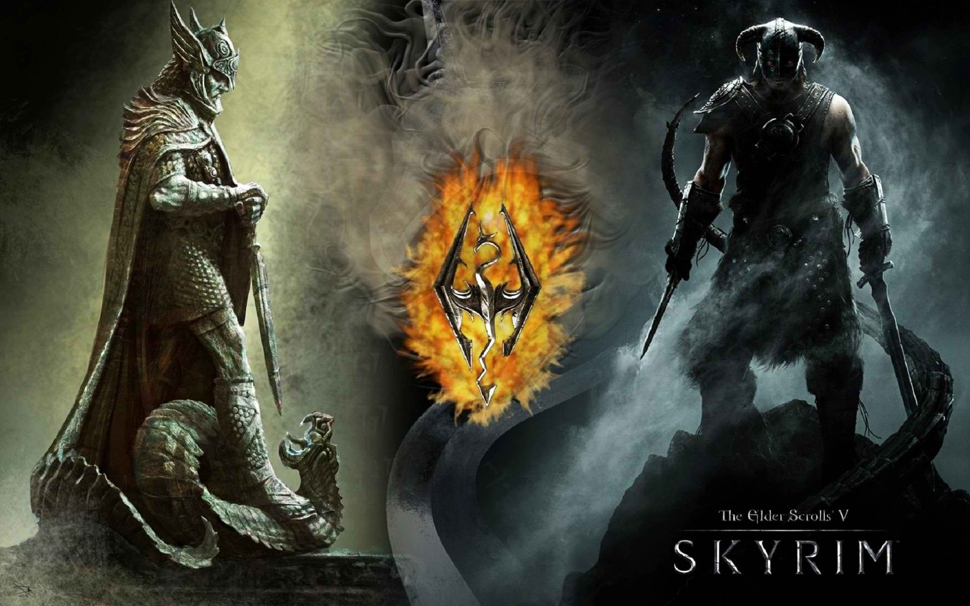 The Elder Scrolls V Skyrim Wallpaper | Wallpapers HD | Wallpaper ...