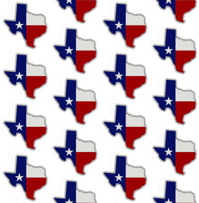 Texas-Flag wallpaper - ceruleana_fiber_arts - Spoonflower