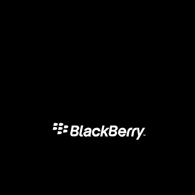 Simple dark theme Blackberry Logo Wallpaper for Passport ...