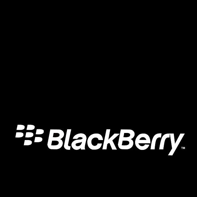 Simple dark theme Blackberry Logo Wallpaper for Passport ...