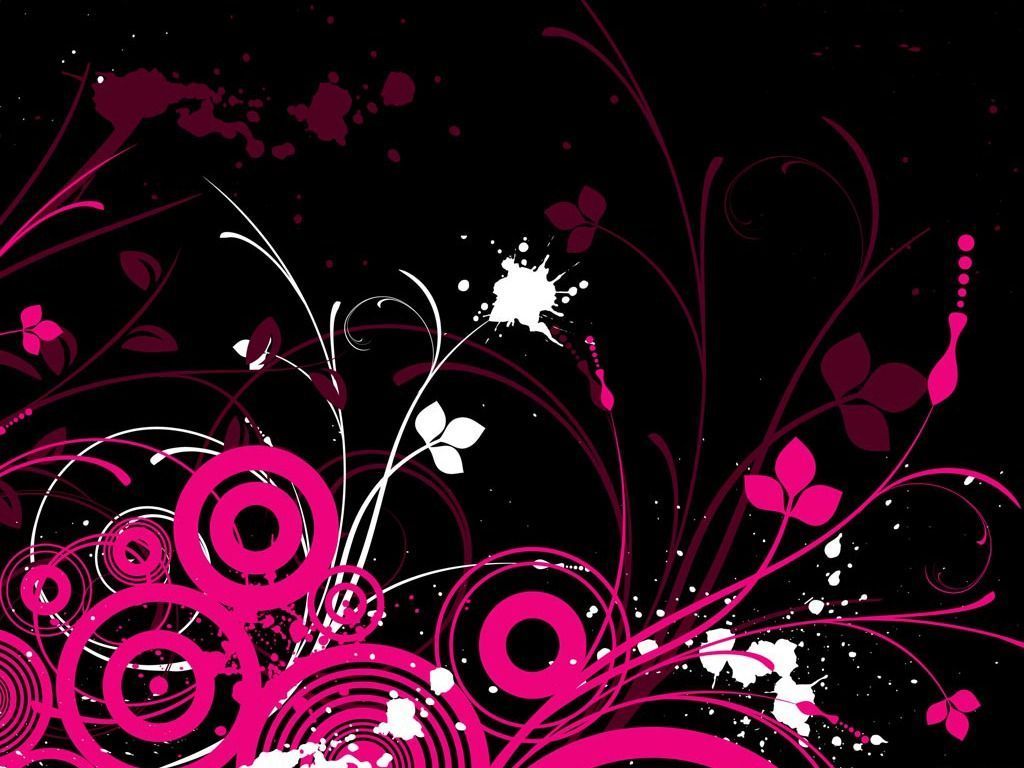 Pink And Black Wallpapers Group 77