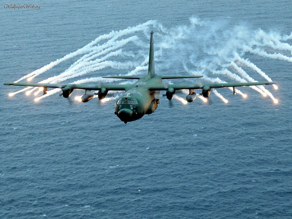 Aircraft / Planes: C130 Flares, picture nr. 25914
