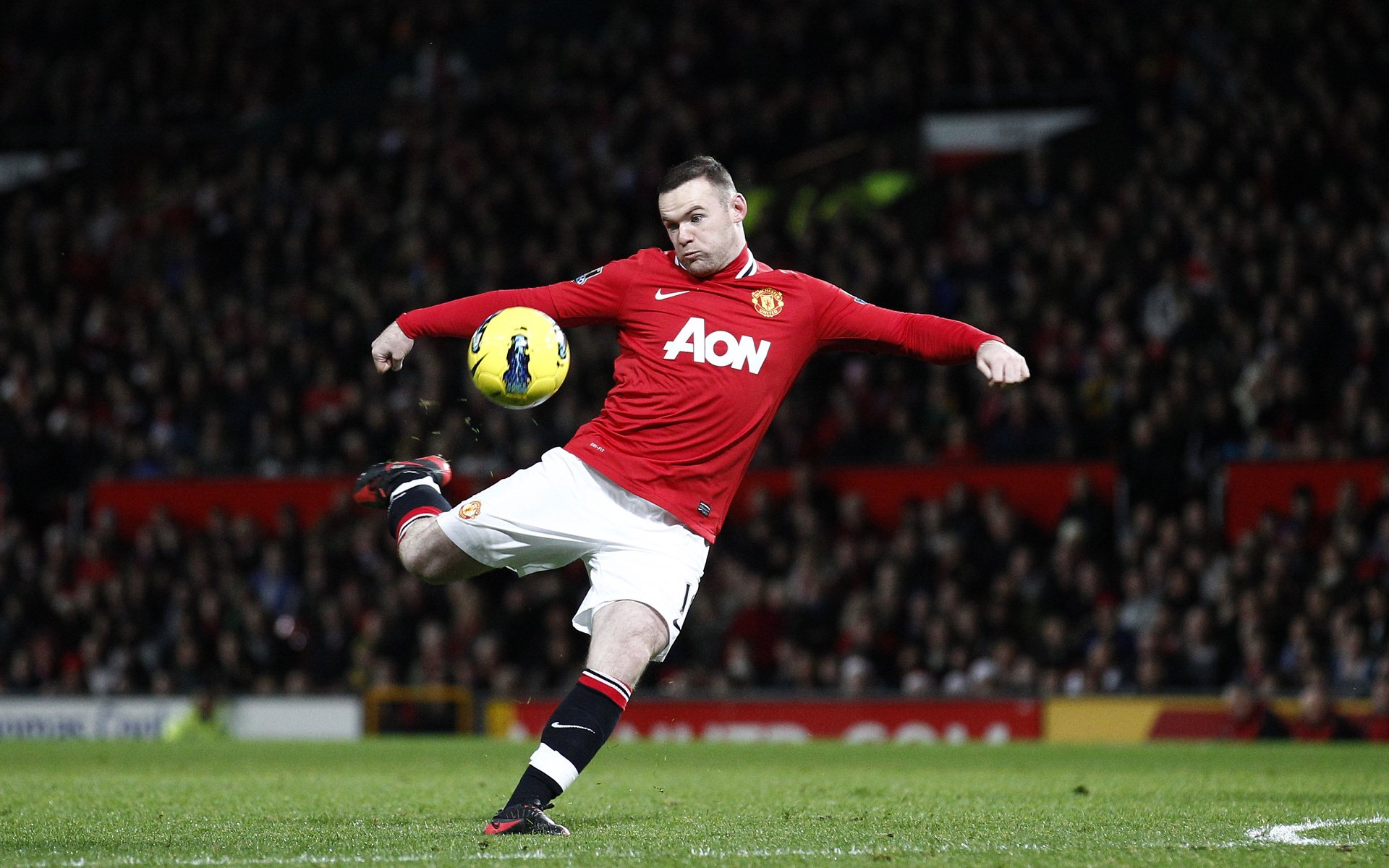 Wayne Rooney Shoot Ball Hd Wallpaper #21849 Wallpaper | High ...