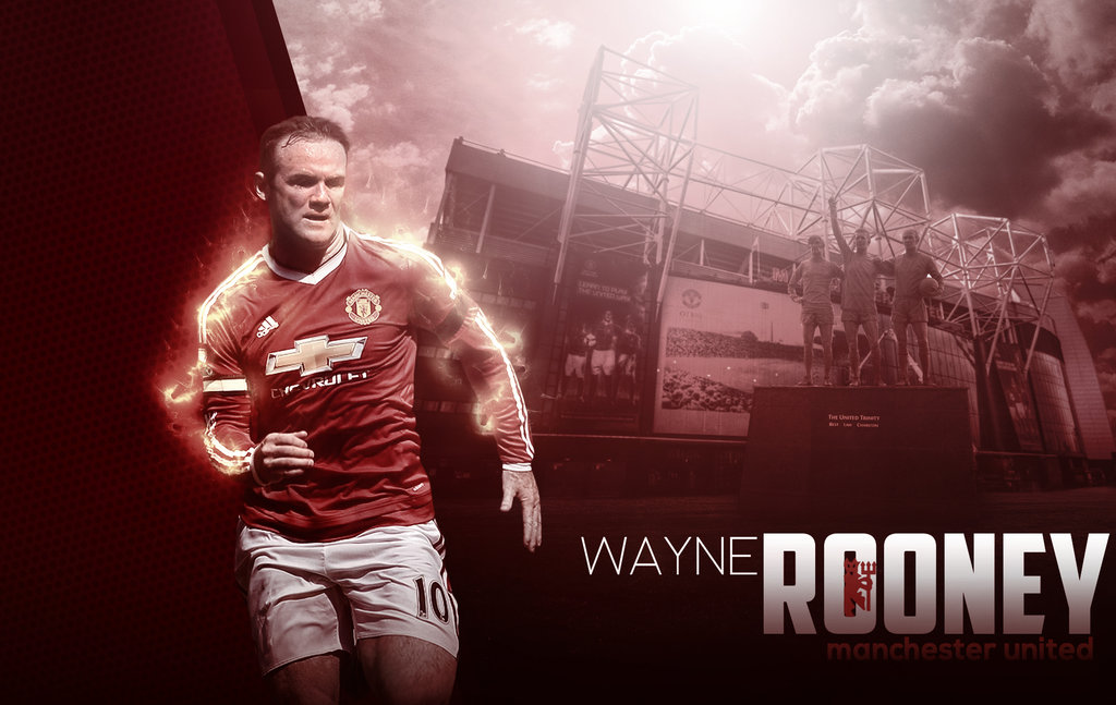 Wayne Rooney 2015 / 2016 Wallpaper by RakaGFX on DeviantArt