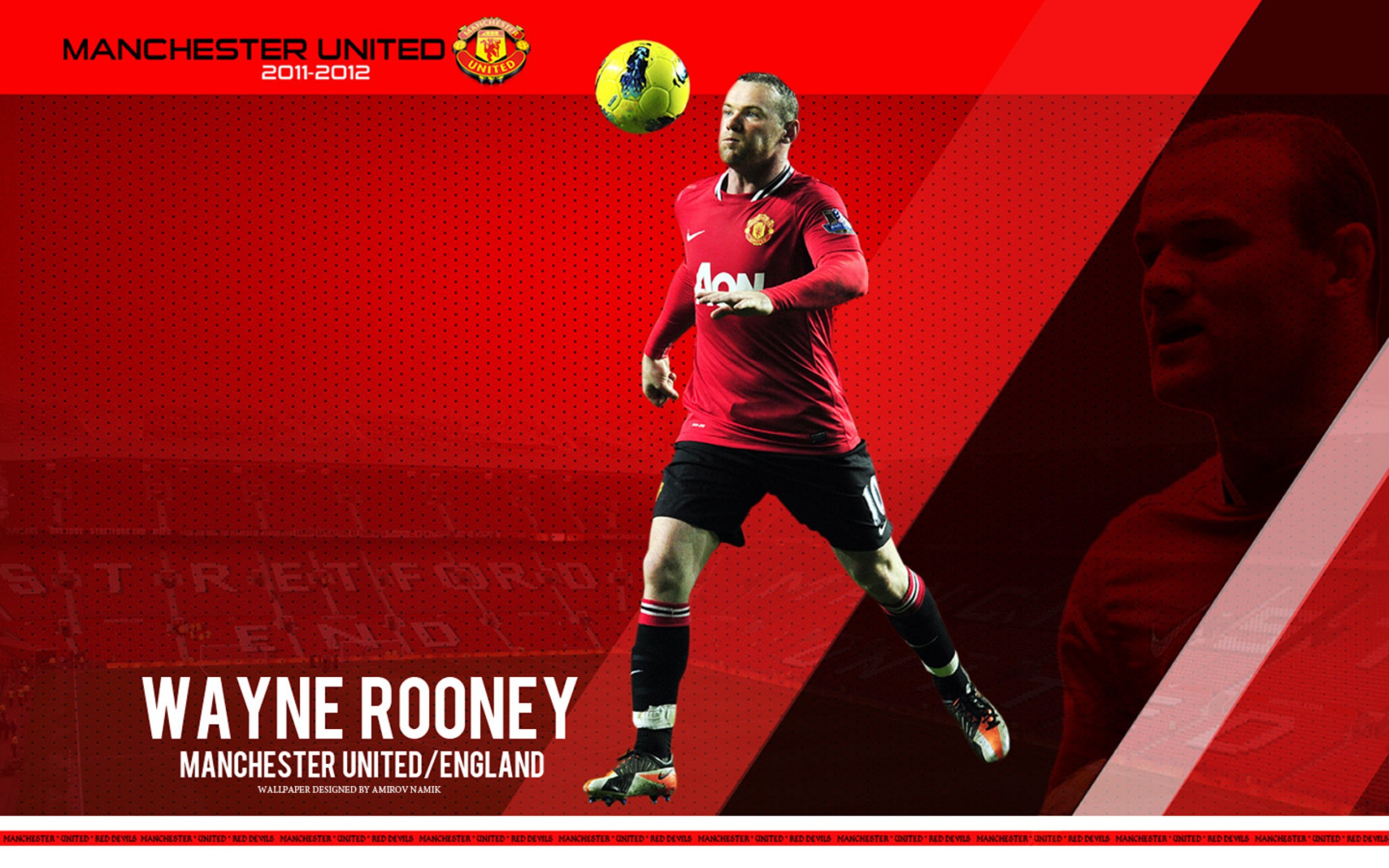 Wayne Rooney - photo wallpapers, pictures with Wayne Rooney