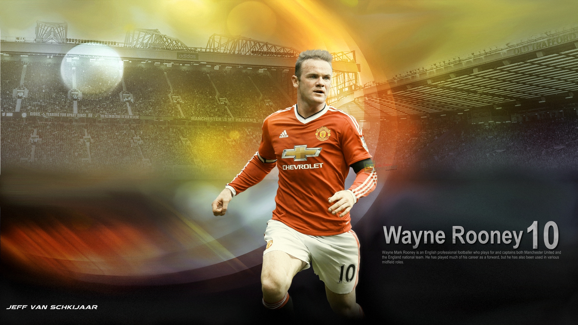 Wayne Rooney Manchester United 2015-16 Wallpaper by jeffery10 on ...