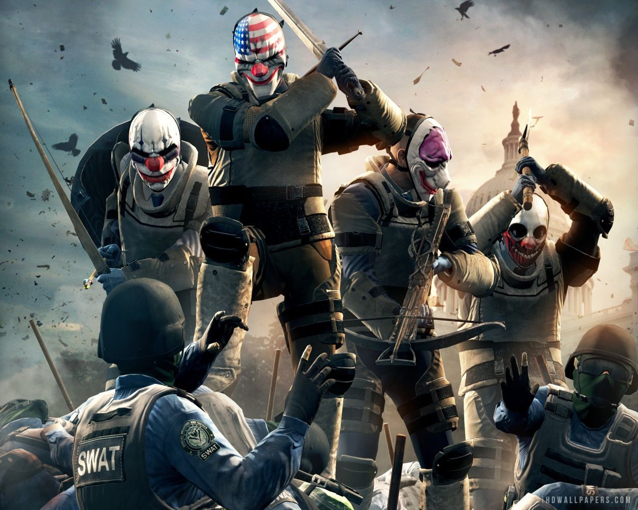 PAYDAY 2 Gage Chivalry Pack HD Wallpaper - iHD Wallpapers